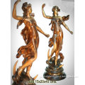 Bronze Figure Sculpture of beautiful girl (BFS-D269)